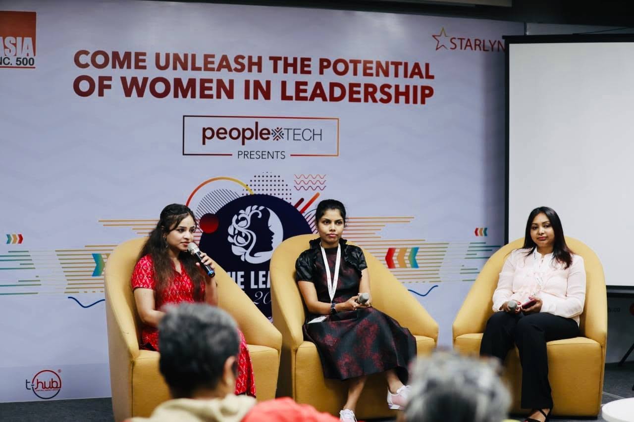 Women in Leadership panel · T-Hub, Hyderabad · 2019